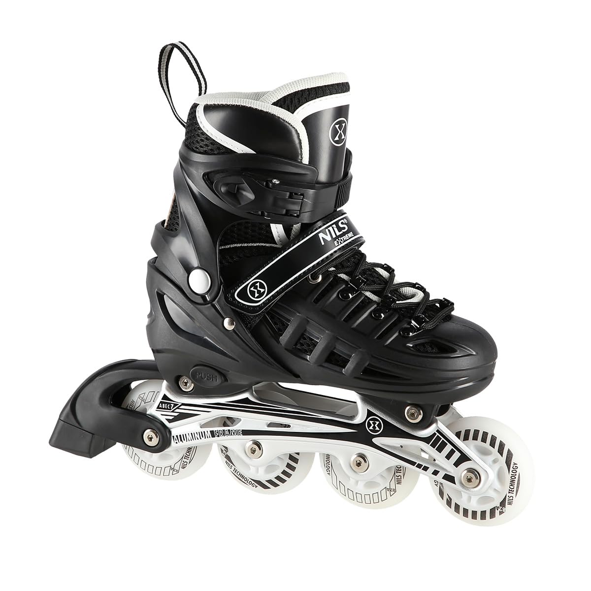 Pattini in linea a LED 4 in 1, pattini a rotelle, con misura regolabile, 31-42, pattini in linea ABEC7, per bambini e adulti, per il tempo libero