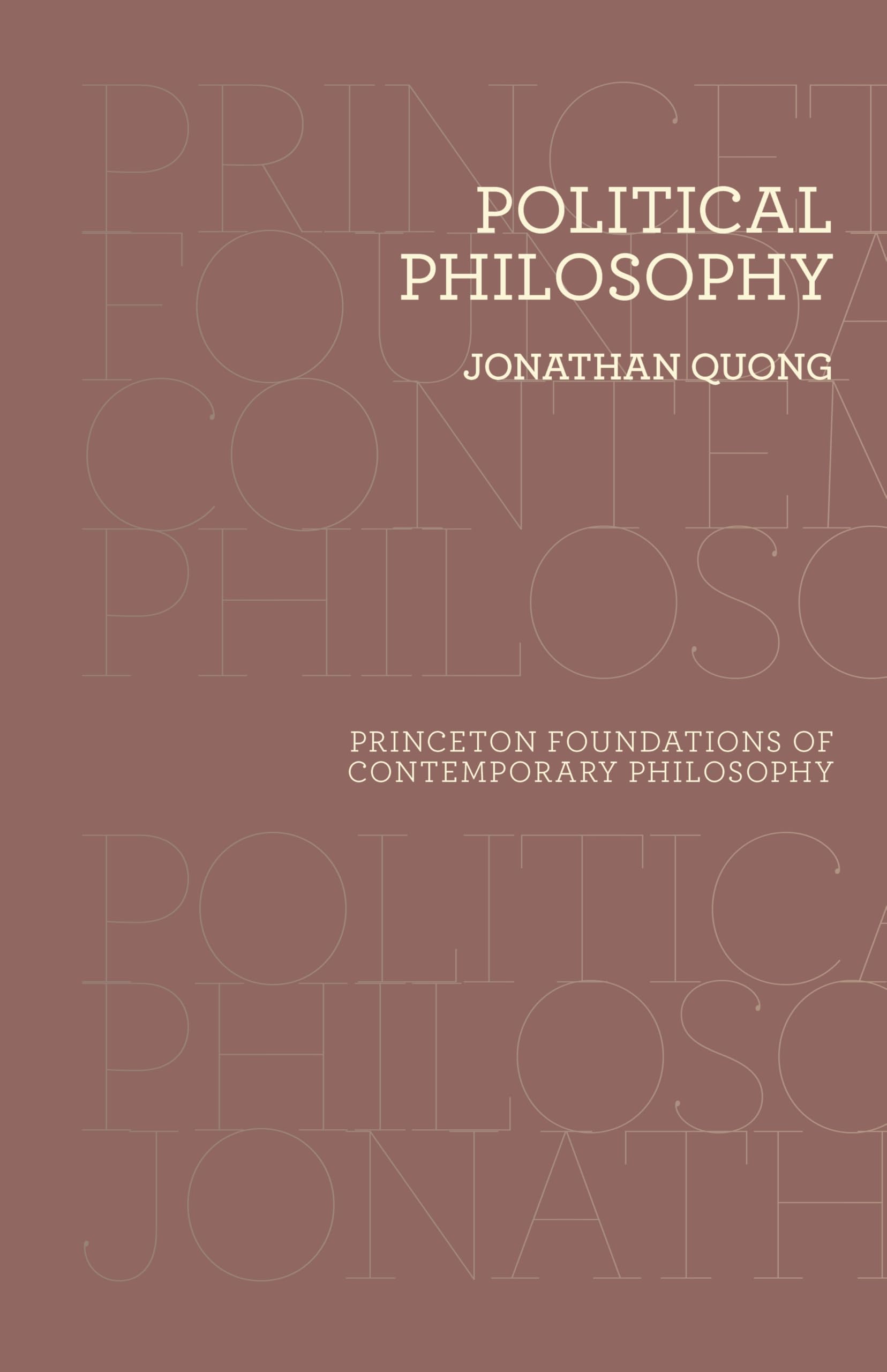 Political Philosophy by Jonathan Quong - 9780691215648