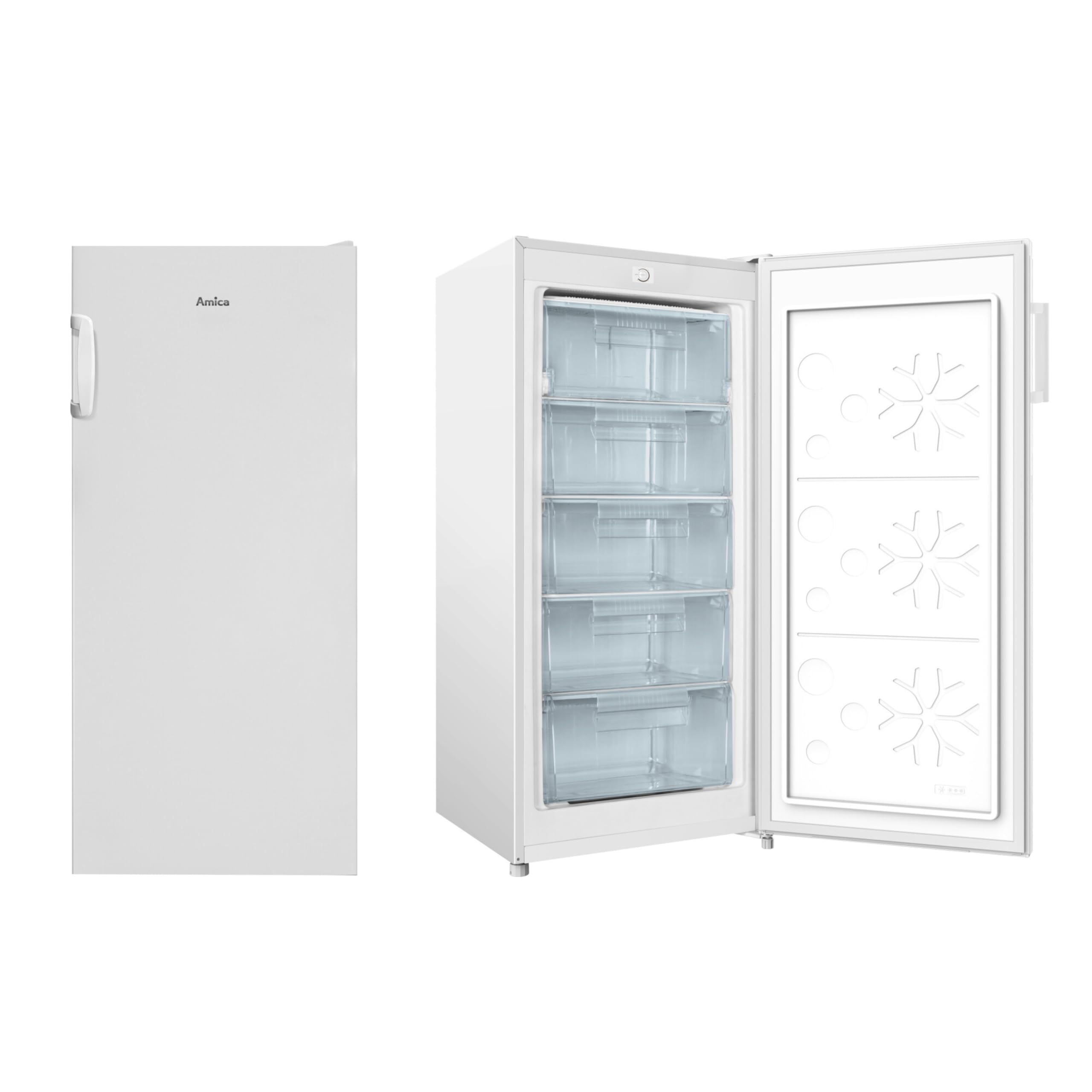 Amica Gefrierschrank GS 321 110 W / 145 l/EEK E/FrostControl