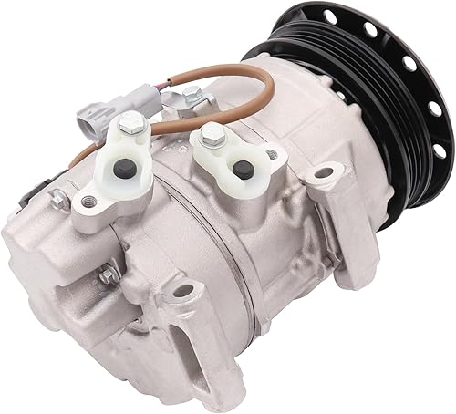 Miniatura 3 de Compresor de aire acondicionado para Yaris 1.5L 2007 2008 2009 2010 con embrague, compresor de aire acondicionado 11078RW, 140343C, 447260-1178,