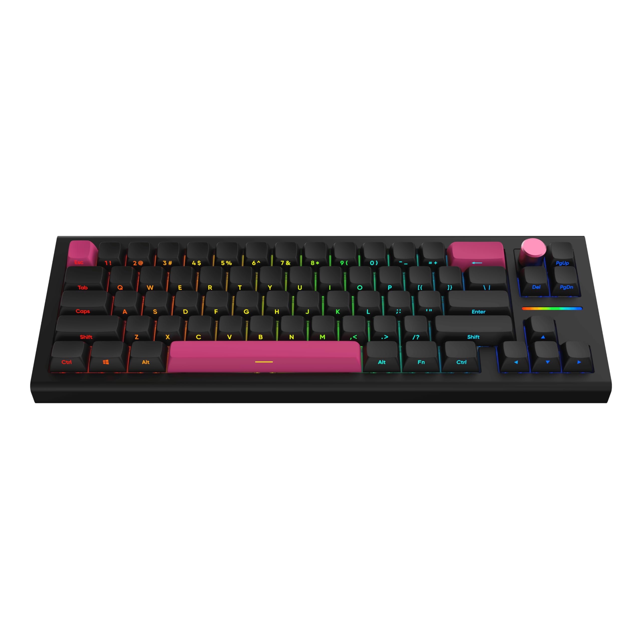 FGG NANO 68 Bedraad Gaming Toetsenbord Wit