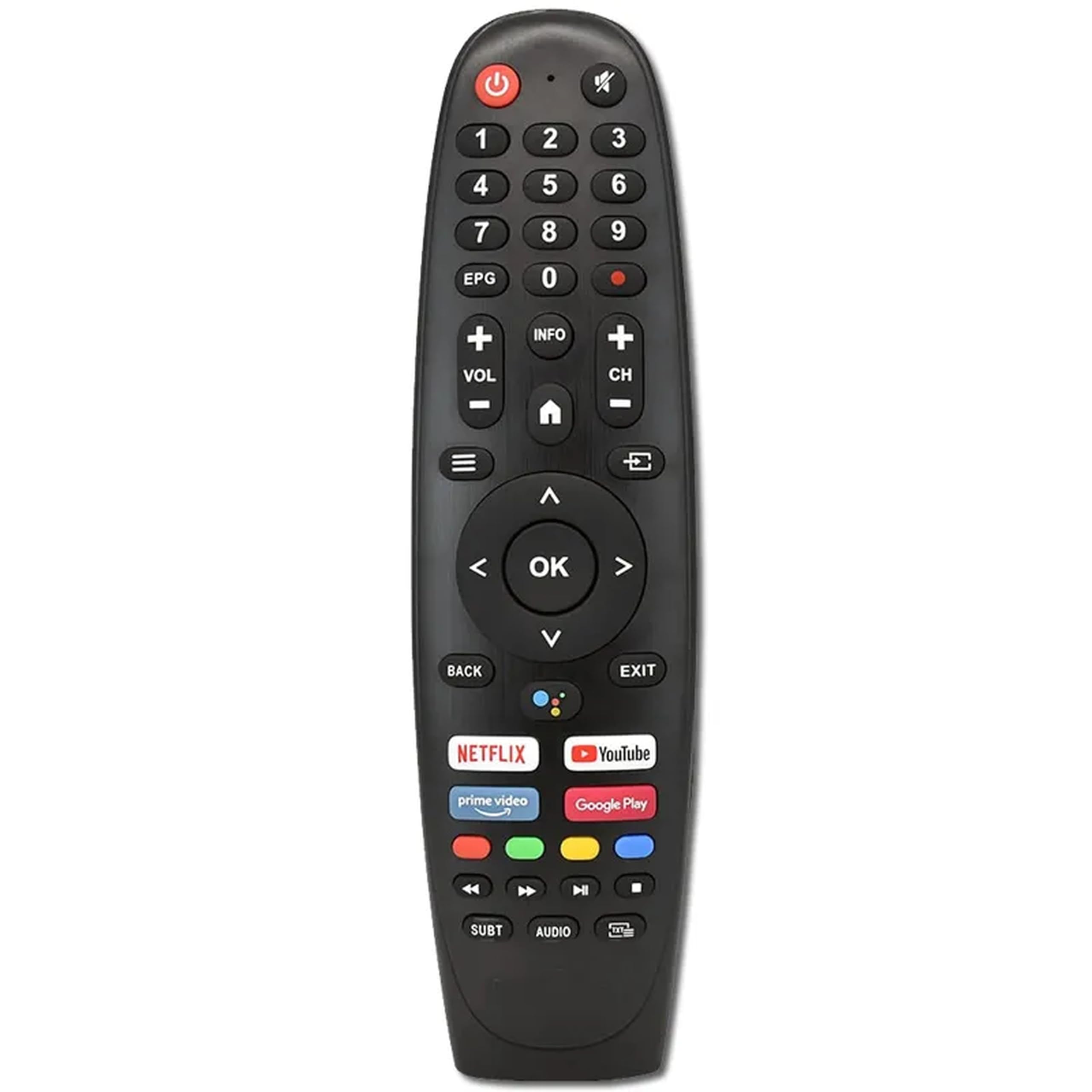 Replacement Remote Control compatible with JVC, Magic pro, StarX and Stargold Smart TV