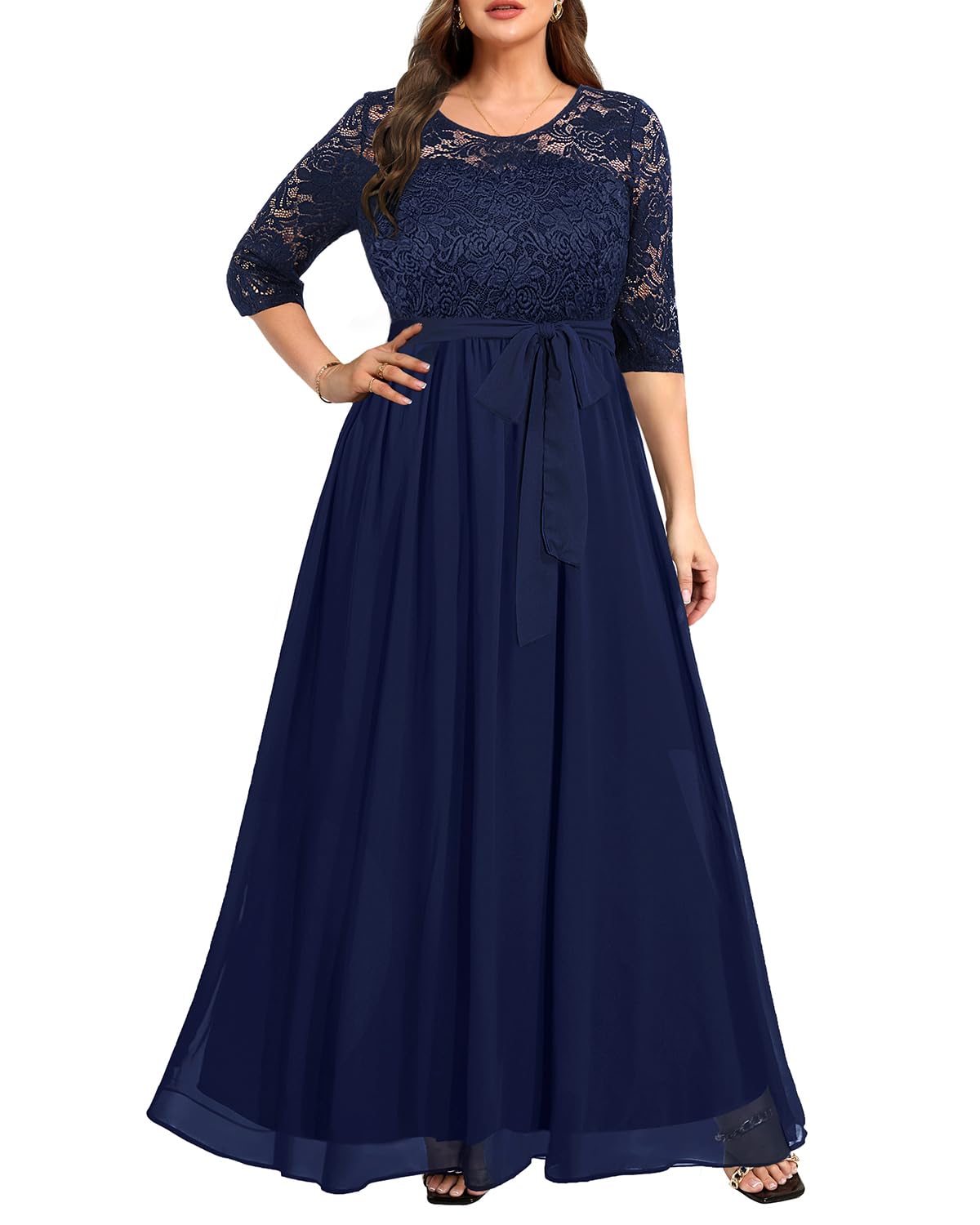 Pinup Fashion Plus Size Formal Evening Dress Wedding Guest Bridal Gowns