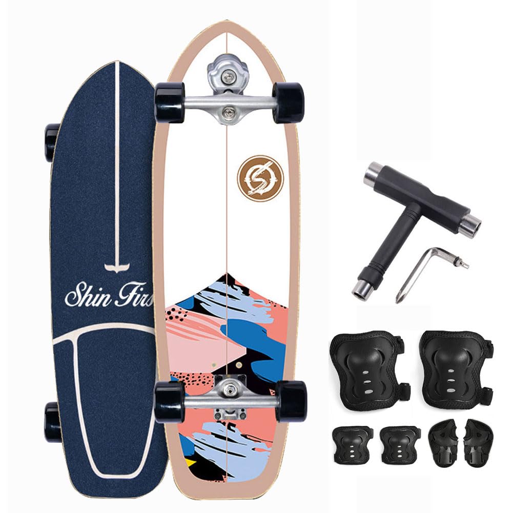 Amazon | スケートボード32インチSkateboard Surfskate初心者4輪