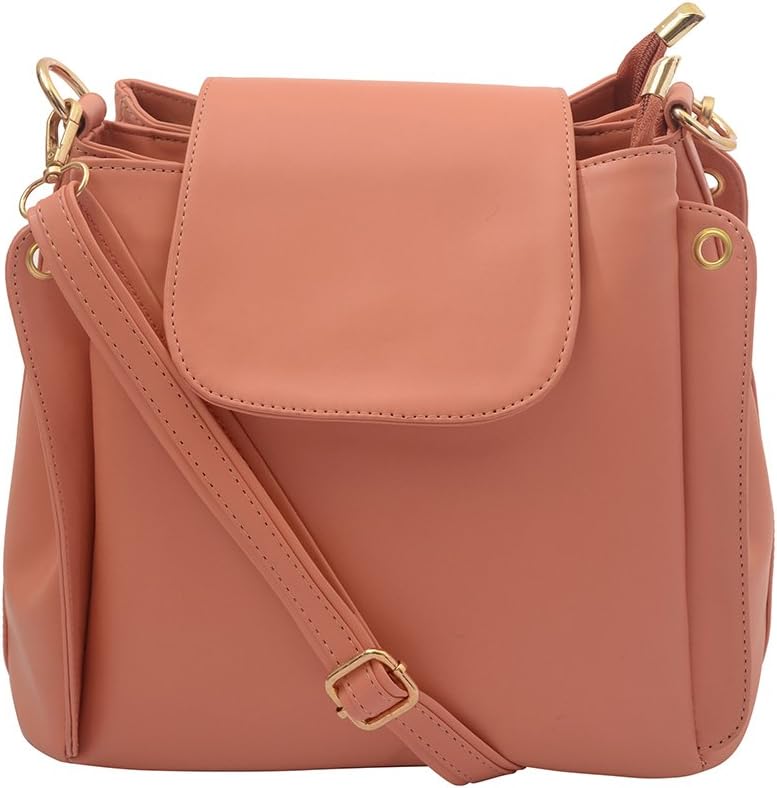 Lychee bags Women PU Sling Bag
