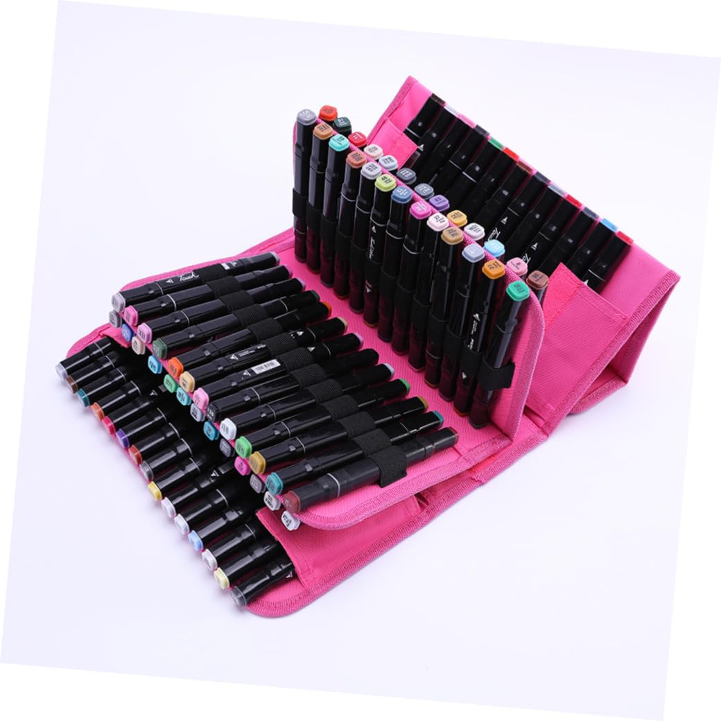 jojofuny Custodia Portapenne 80 Slot con Cerniera per Marker