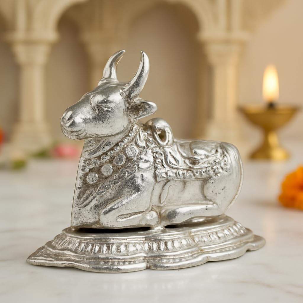 Nandi Idol for Pooja Home Temple