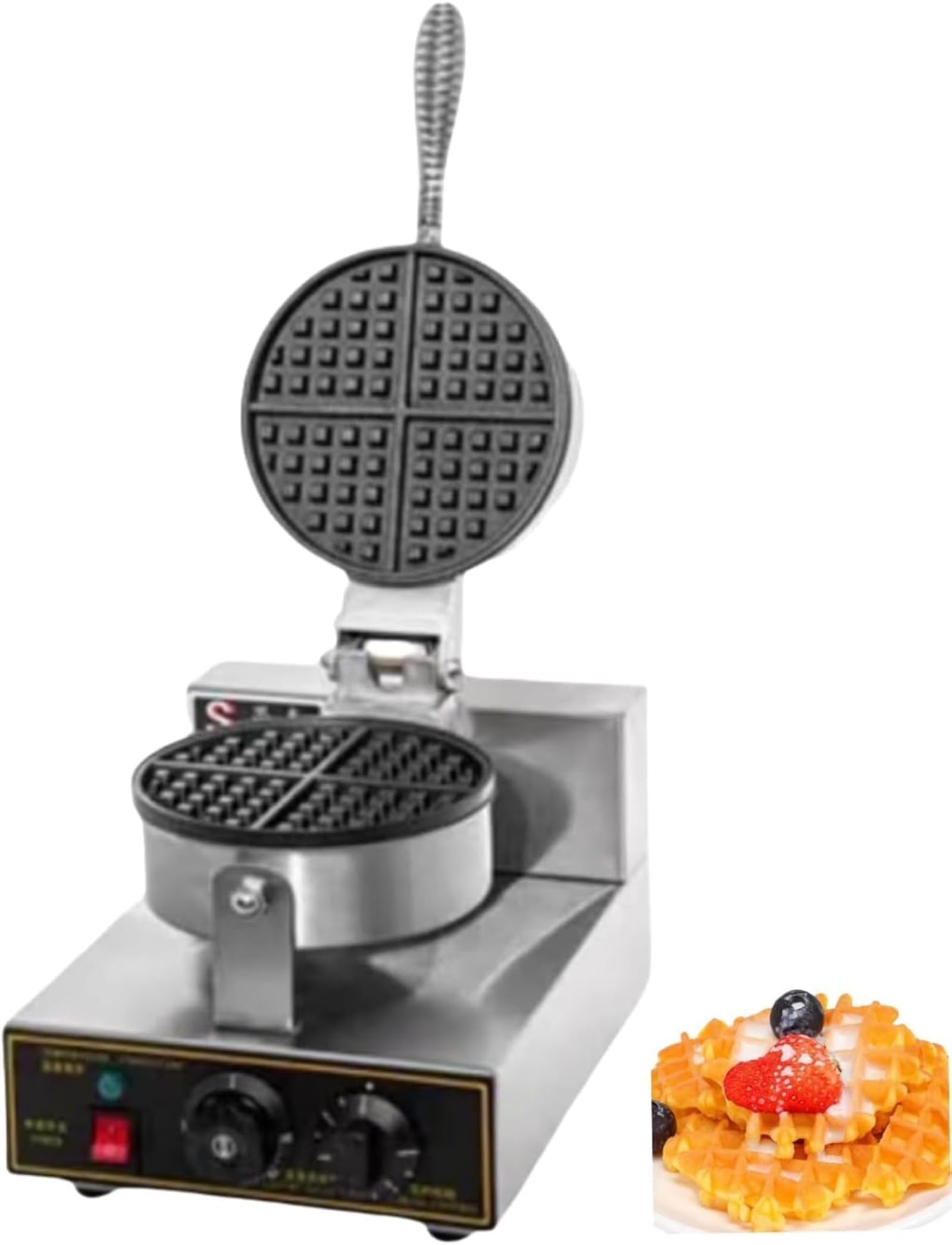 ワッフルメーカー【業務用】 Amazon | ワッフルメーカー ワッフルレディー 明治食品工業 RWL