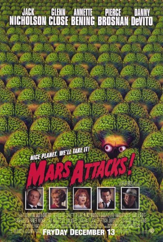 Mars Attacks poster Movie B 11 x 17 pollici - 28