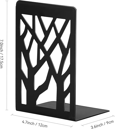 Miniatura 4 de Sujetalibros, sujetalibros para estantes, sujetalibros para estantes, sujetalibros, extremos de libros para libros pesados, soporte para estante de