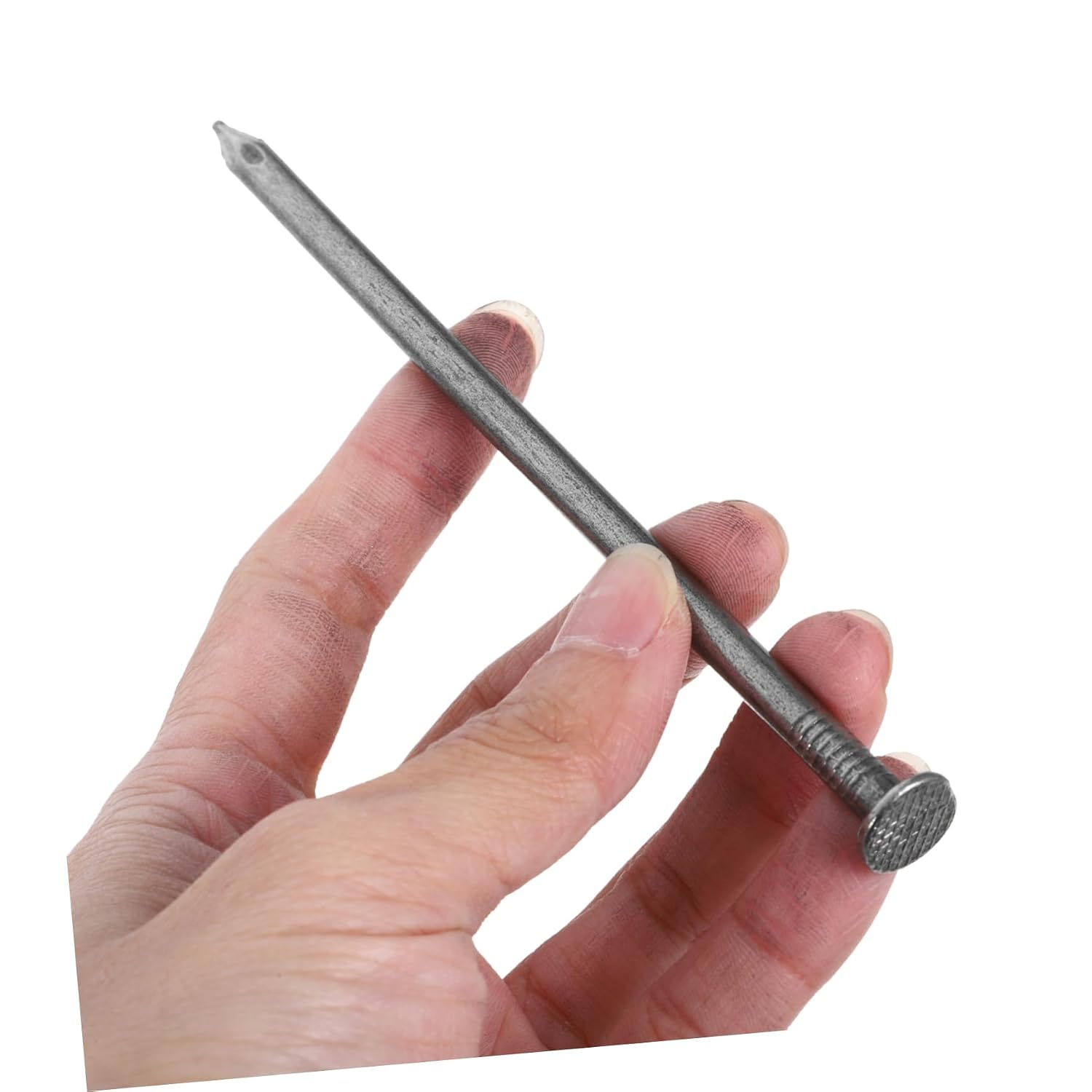 500g Heavy Duty Iron Fence Nails Assorted Nails for Wall Landscape Anchoring Spike DIY Woodworking Supplies