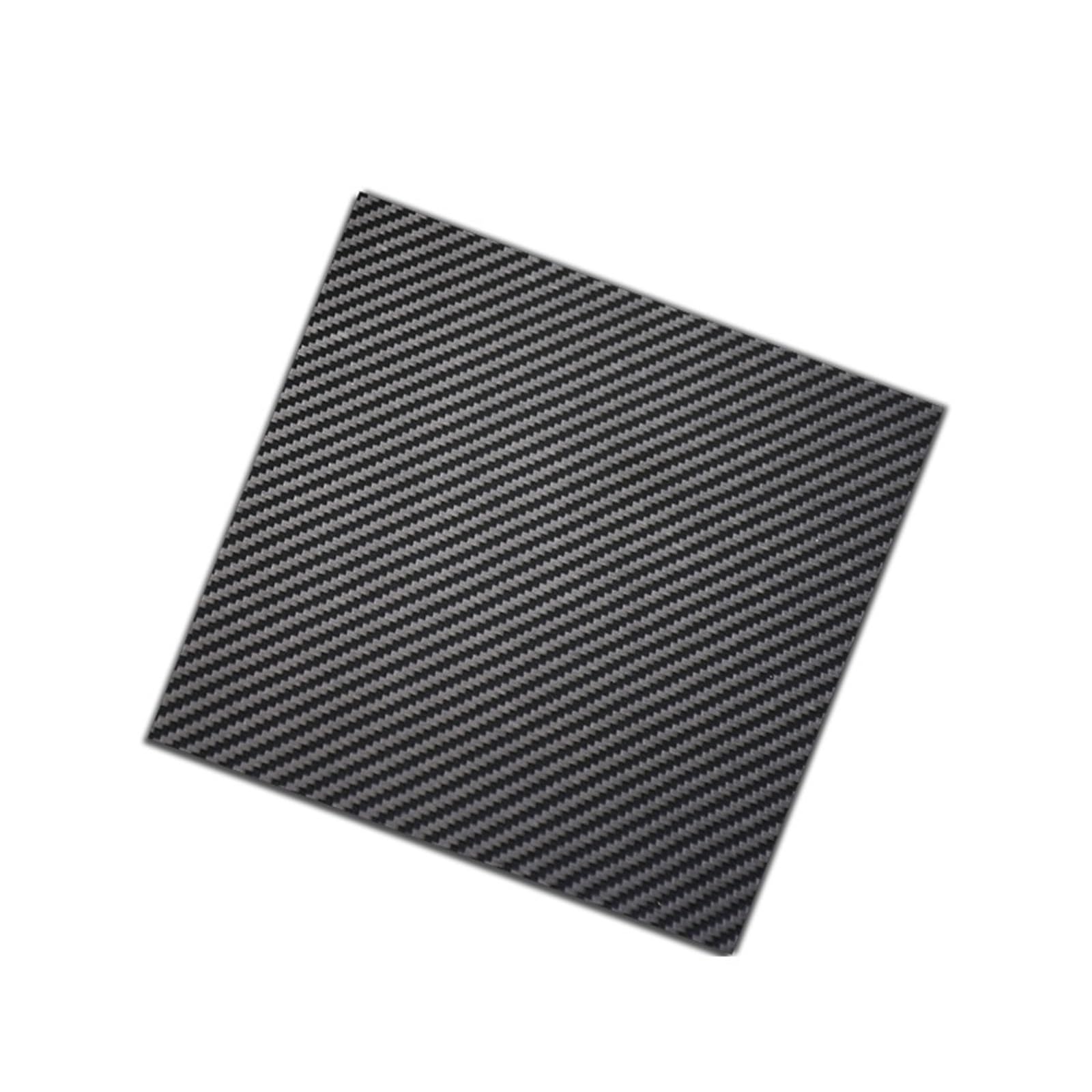 Carbon Platte 500 x 600 mm Voll-3K-Kohlefaserplatte, Plattendicke 0,25,5 1, 2, 3(2.5mm Plain Glossy)