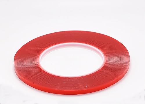 Miniatura 5 de AKOAK Cinta adhesiva de acrílico súper transparente de doble cara, resistente, extraíble, fuerte de doble cara para electrónica, automóvil y hogar,