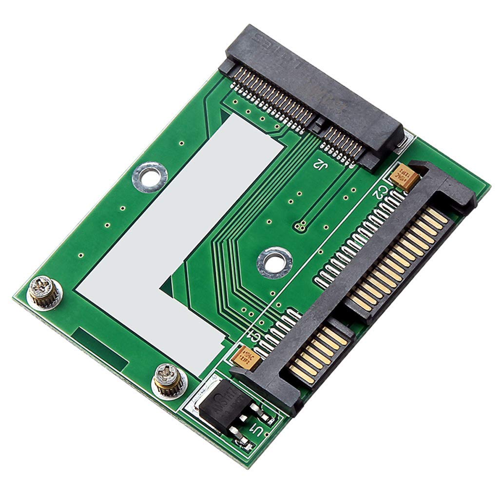 See full amazon price history chart for SaiRetail.Com Mini Pcie mSATA SSD to 2.5 SATA 6Gbps Adapter Converter Card 30x50mm SaiRetail.Com Mini Pcie mSATA SSD to 2.5 SATA 6Gbps Adapter Converter Card 30x50mm (B09NYLCSP5) Amazon Price History, Amazon Price Tracker