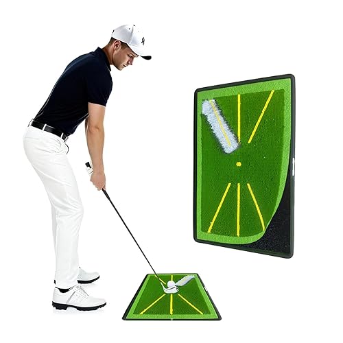 Golf Hitting Mat - 1-Second Detach System Golf Training Mat