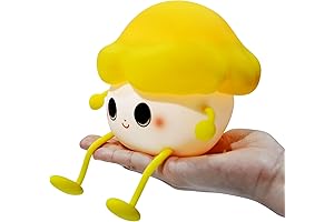 Mushroom Night Light for Kids - Kawaii Lamp