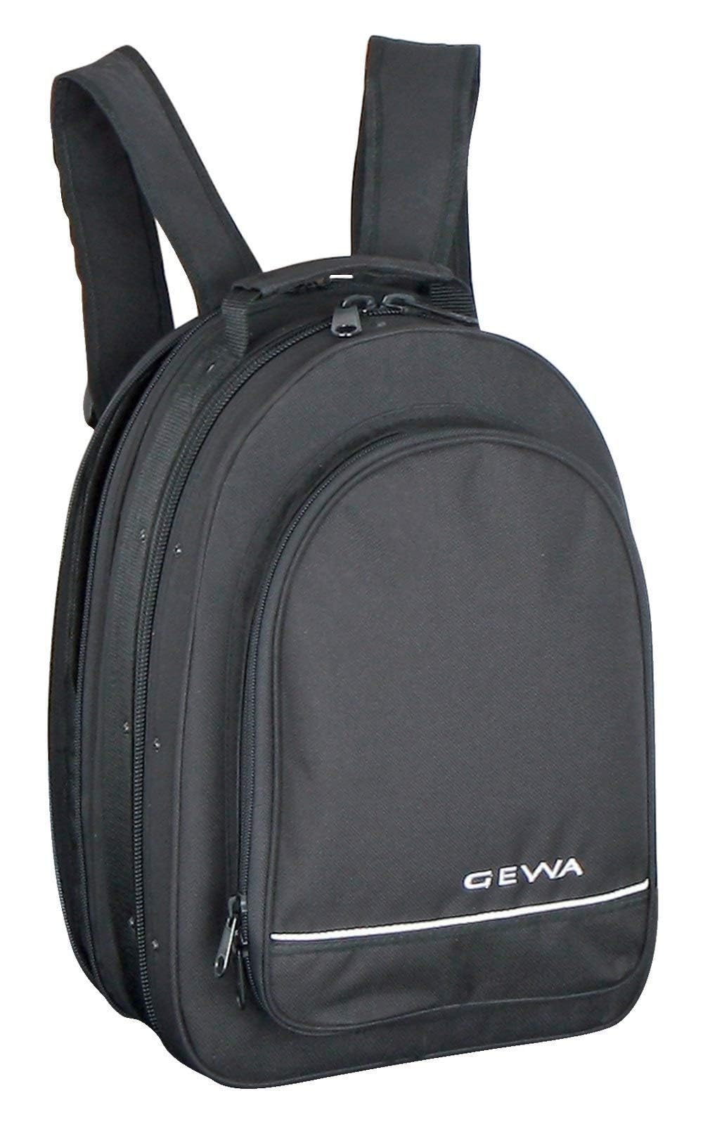 GEWA Clarinet Case/Lightweight Case - For Boehm and German system - Water-repellent screw cover with music pocket - Backpack set - Black