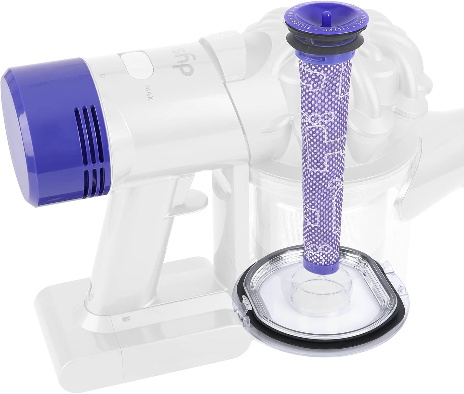 Dust Bin Lid Replacement for Dyson V7 V8 SV10 SV11 Vacuum Cleaner Dust