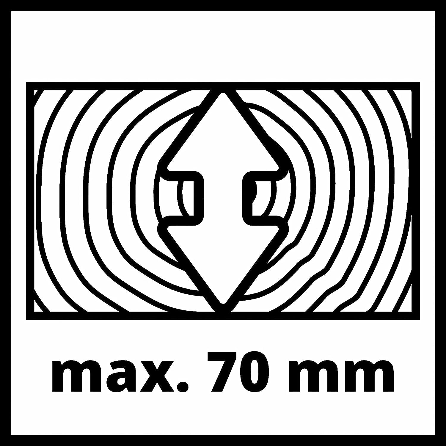 Einhell Scie à onglet radiale TC-SM 2531/2 U 1900W 4800 tours/min