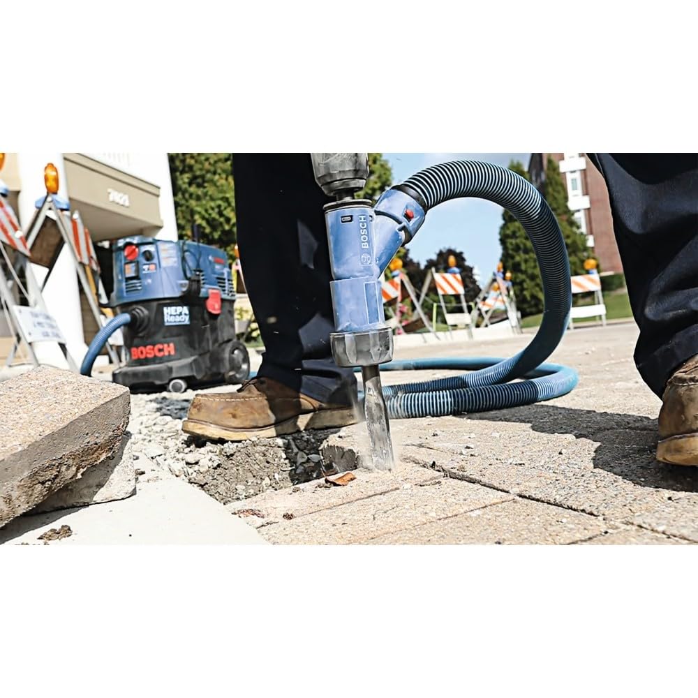 BOSCH HSD1935 Burin plat SDS-max BlueCollar R-Tec avec adaptateur anti-poussière 1 po x 16 po