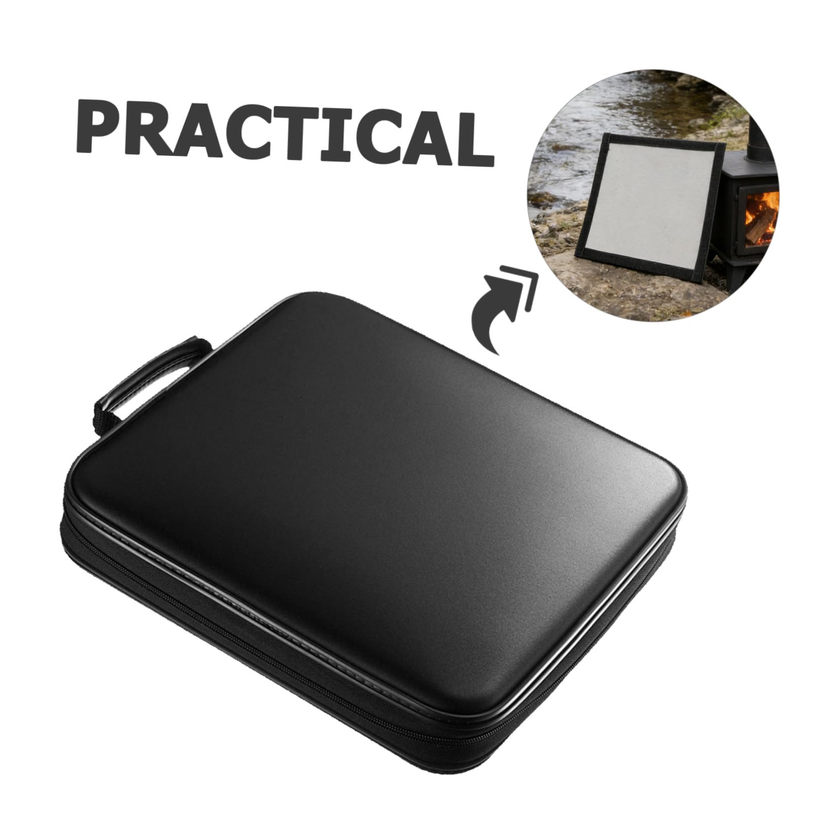 Hemobllo Custodia per Dvd di Grande Capacità Borsa Porta Dvd Maniglia Chiusura Cerniera Protezione da Graffi per Dischi