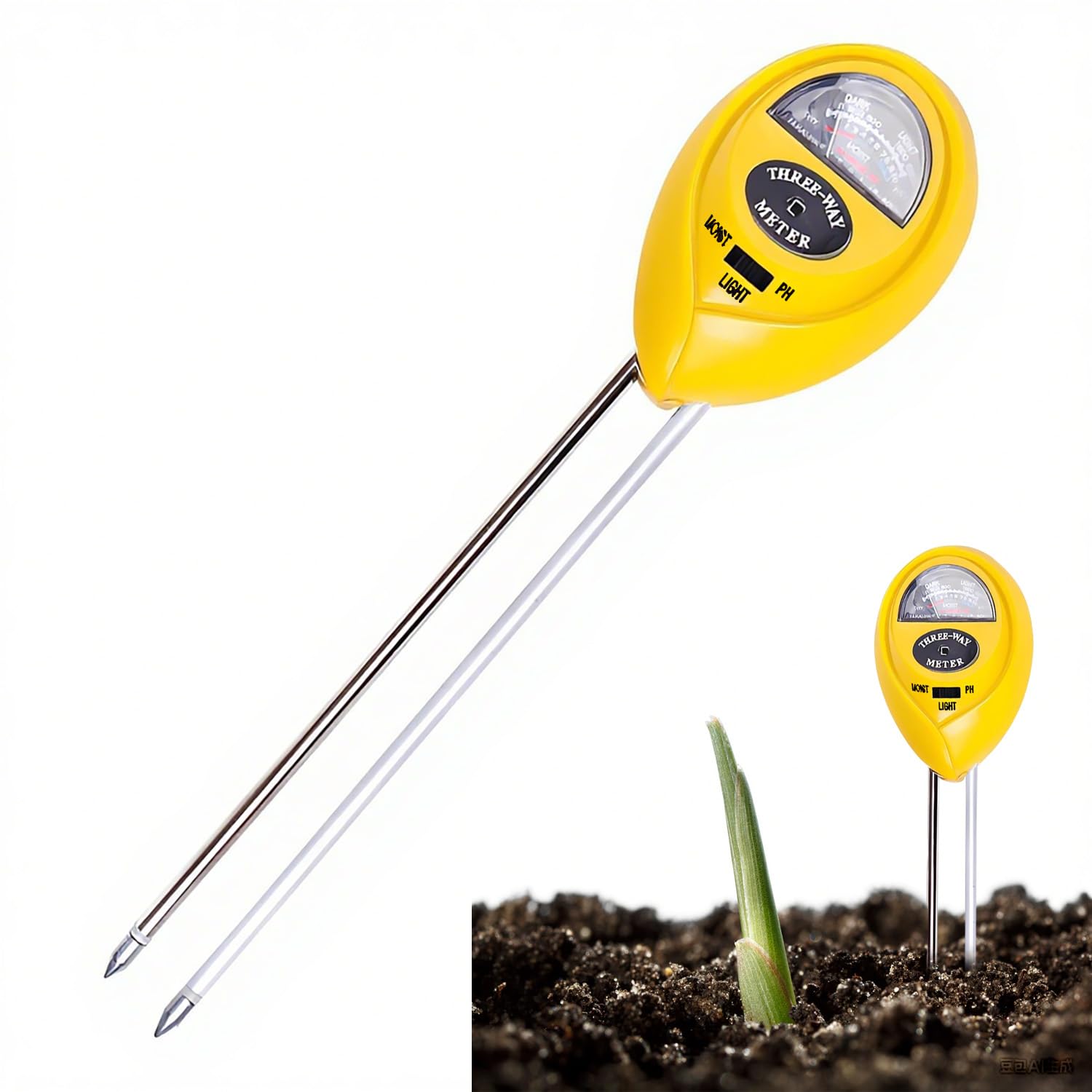 Sensores de humedad para plantas