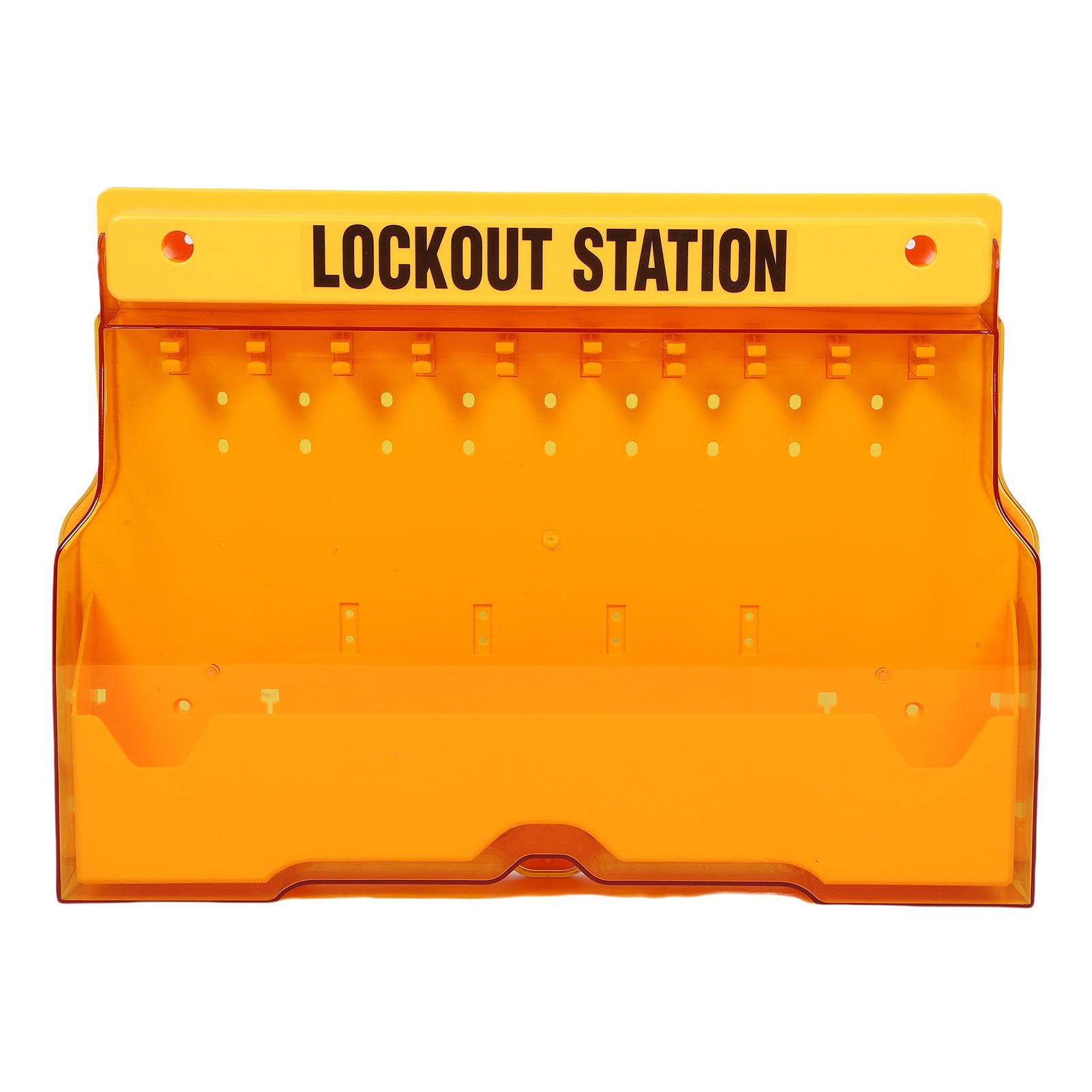 banapoy Estación de Bloqueo y Etiquetado, Estación de Candado de Etiquetado y Bloqueo Eléctrico para Montaje en Pared Tablero Loto, Tablero de Kit de Panel Loto con Cubierta Bloqueable