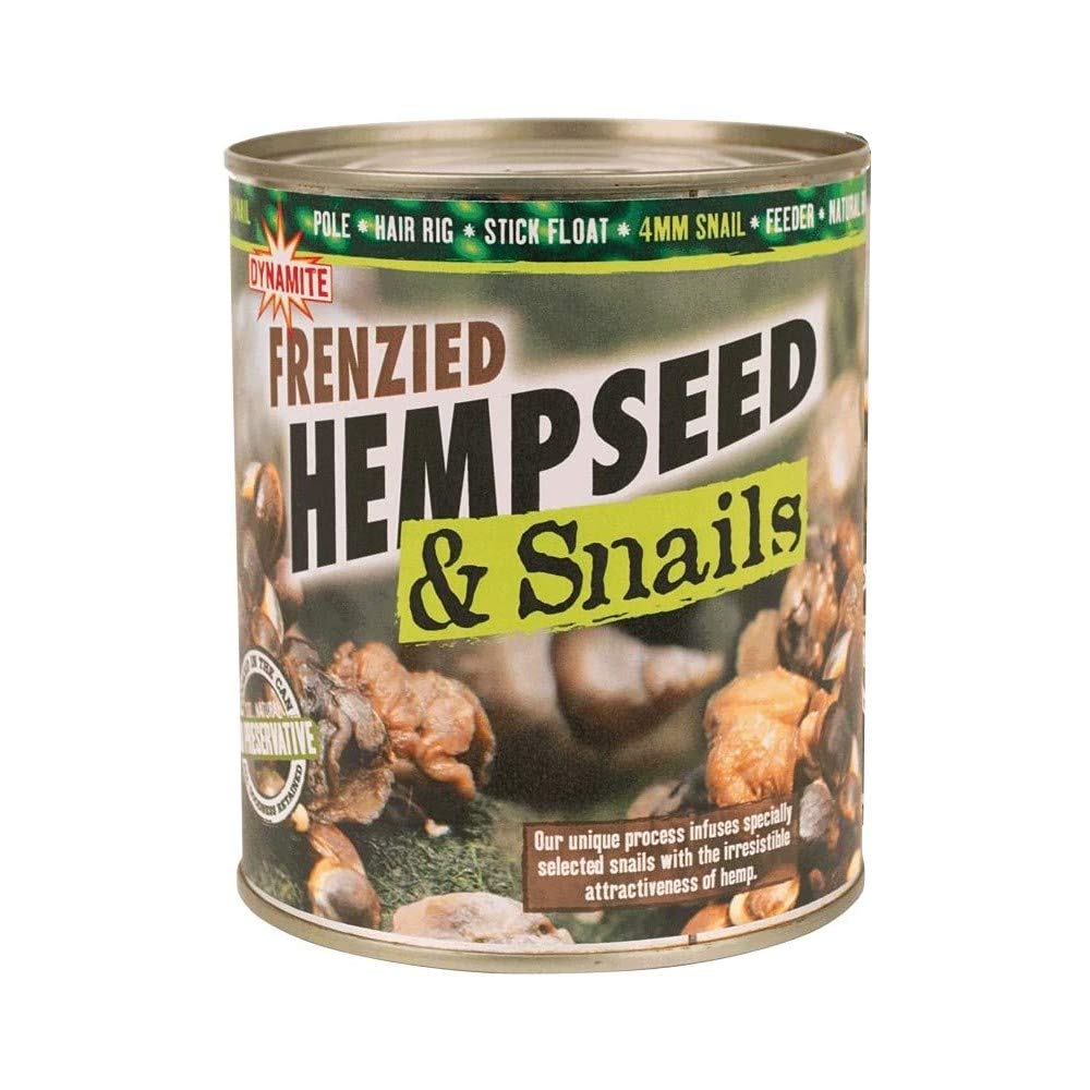 Dynamite Frenzied Hemp & Snail Tin 4mm 700g, Brown, One Size