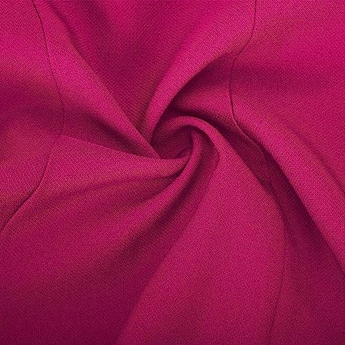 Women Ladies Blazers Turn Down Collar Blazer Jacket Sexy Crop Formal Coat Outerwear Business Casual Suit Coats3