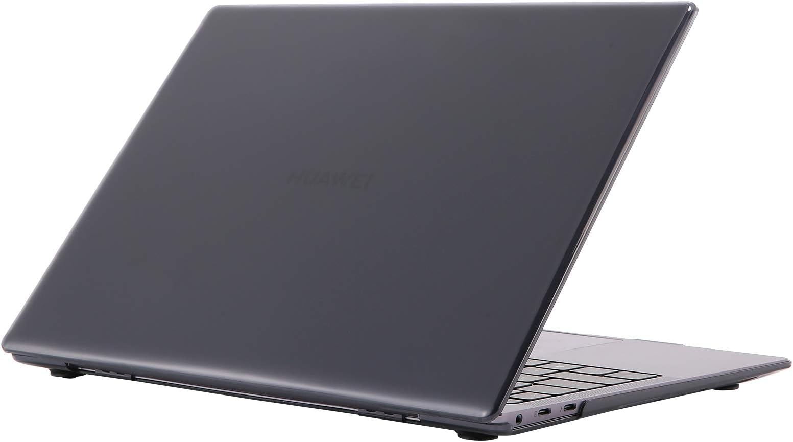 Tading Case Compatible with Huawei MateBook D15 2020, Crystal Hard Plastic Shell Cover for Huawei MateBook D15 / HONOR MagicBook 15 2020 Laptop Accessories - Black