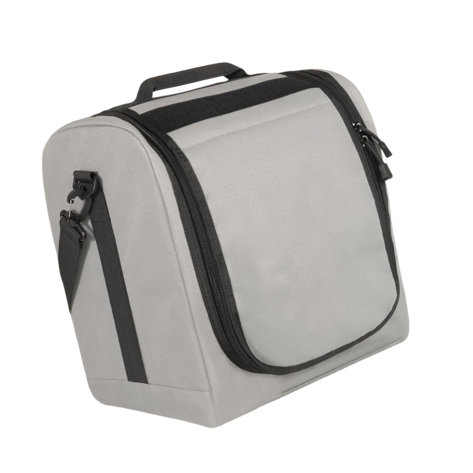 Carotoe Grey Foldable Hat Organizers Bag Sturdy Polyester Compression Designs Fit Most Backpacks And Suitcases Portable Hat Storage Bag