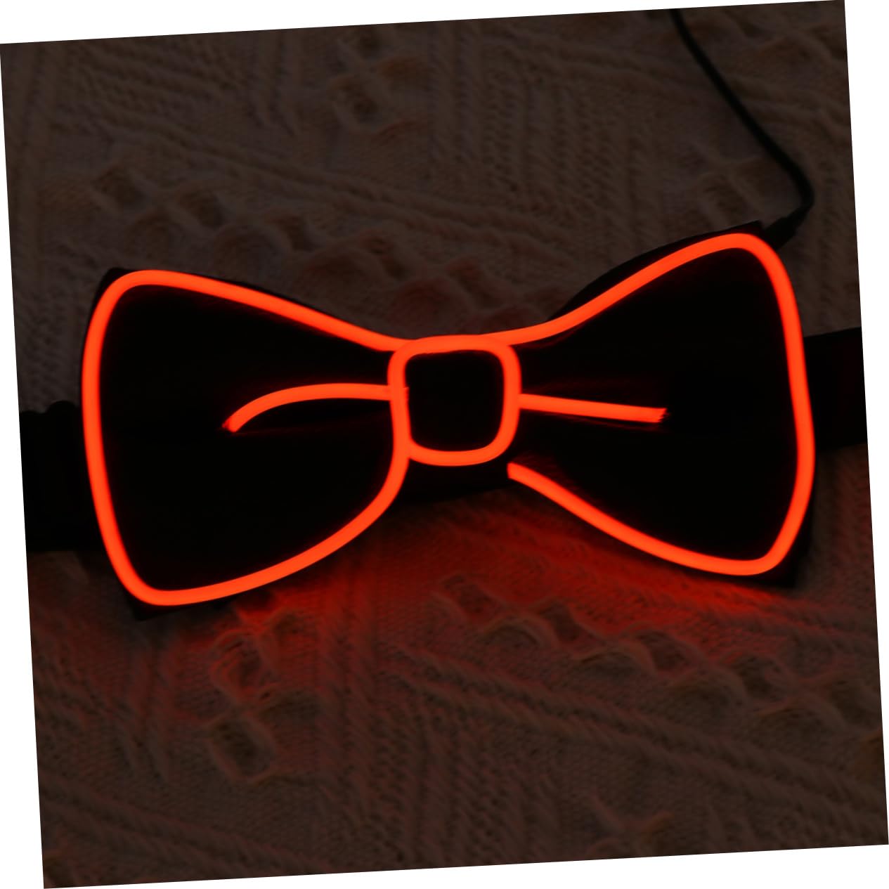 pajarita brillante de graduación pajaritas LED accesorios decoración para halloween decoración hallowen decoración de corbata de fiesta corbata intermitente Green