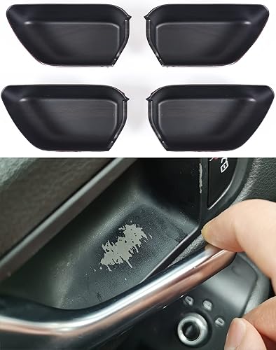 Funda protectora para manija interior de puerta Honda CRV 2023 2024, panel antiarañazos para Honda CR-V LX, EX, EX-L, Sport Hybrid, Sport-L Hybrid,