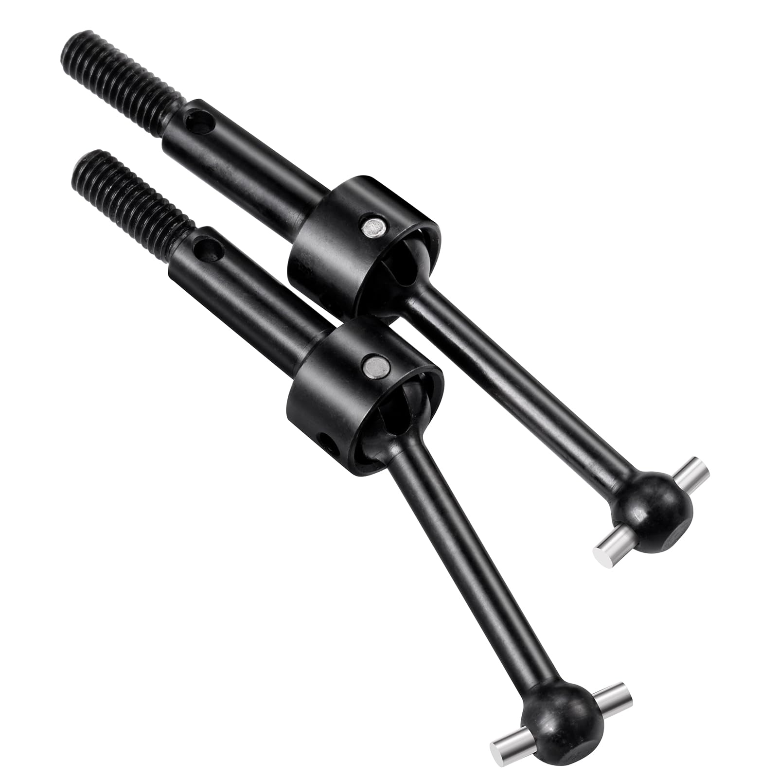 AXspeed 1 Pair Front Drive Shaft CVD Metal Driveshafts Compatible with 1: 10 Tamiya M05 Drift Car Upgrade