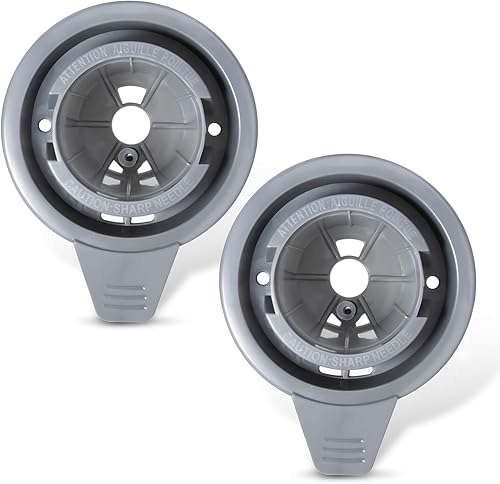 2 piezas de repuesto para soporte Hamilton Beach FlexBrew K-Cup, aguja inferior y soporte para taza de cafetera, se adapta a todos los modelos