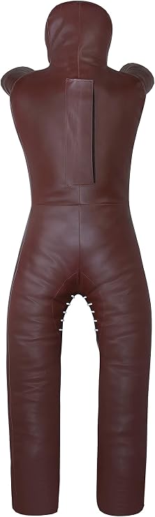 Lisaro Judo Grappling Dummy Size 130/145/160/170 cm Box Dummies Brown Unfilled Standing Dummy