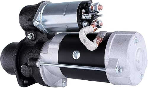 Miniatura 4 de RAREELECTRICAL Nuevo arrancador compatible con cargadores John Deere JD450B 1970-1973 JD350B 1970-1975 JD301 JD401 1971-1973 401C 1974-1981 300B