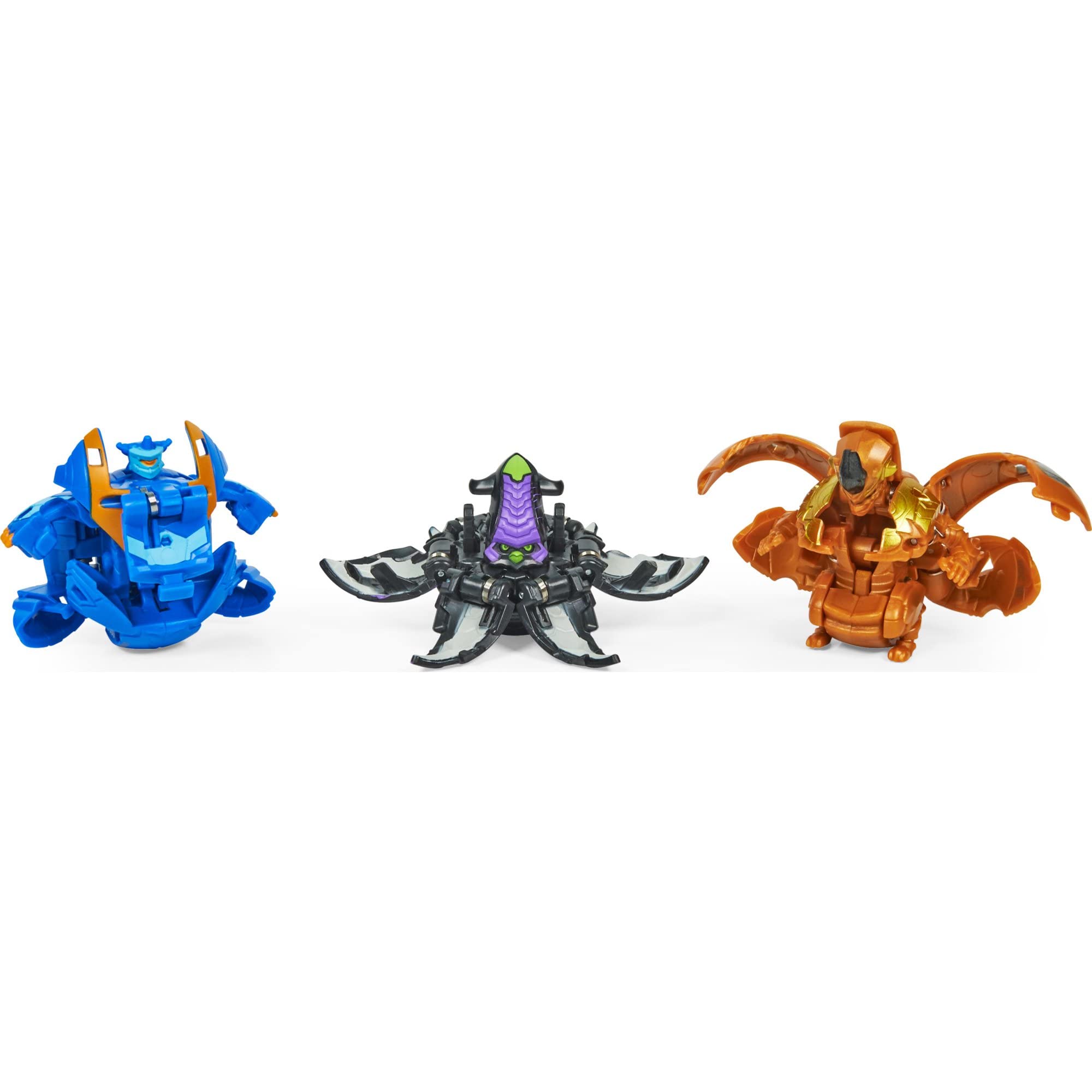 Bakugan Geogan Rising 2021 – Pyrus Amphrog Geogan (parte 6 Di 7) Action Figure Collezionabile, Con Carte Abilità E Gate-card - 3