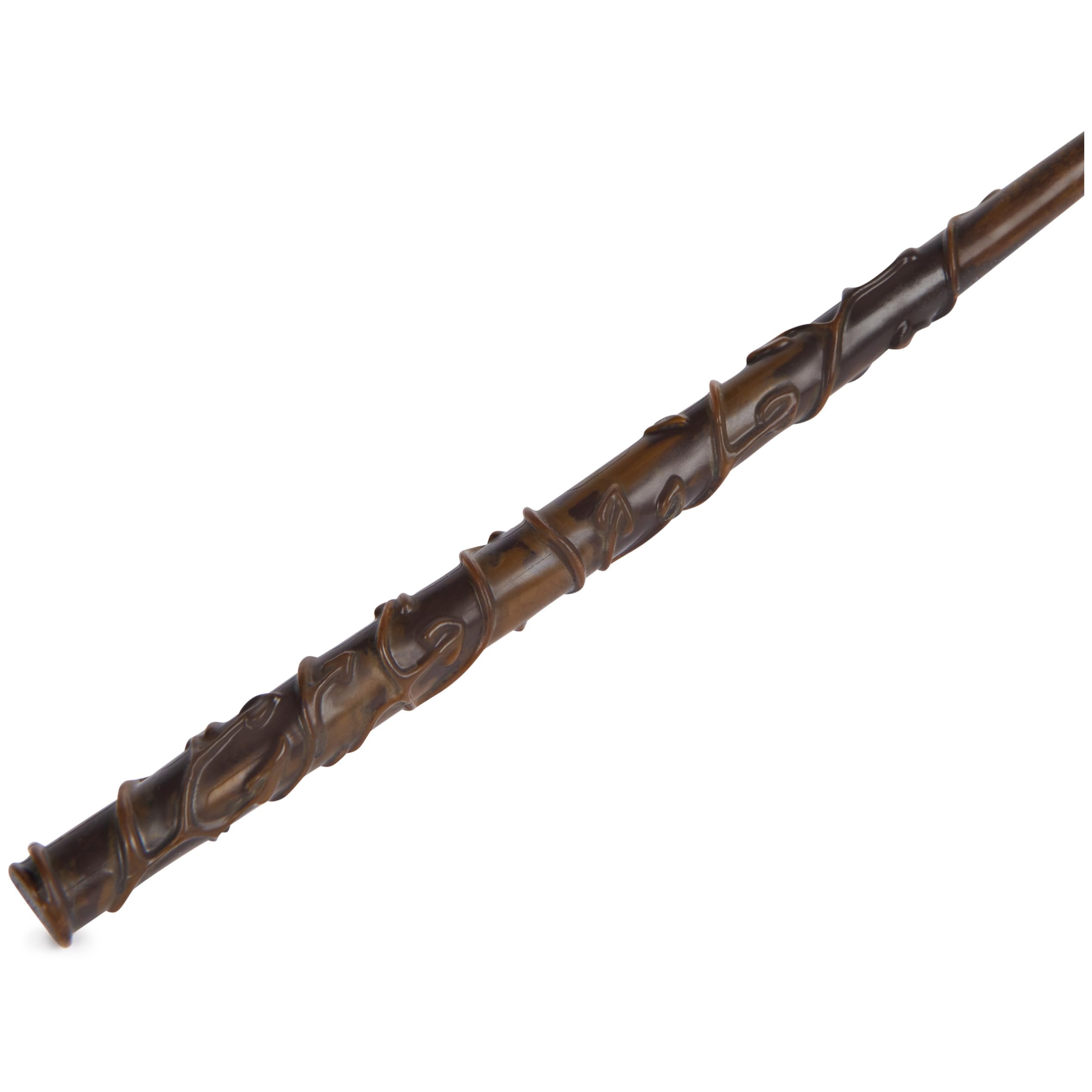 Wizarding World Harry Potter - Autentyczna różdżka Hermiona Granger z tworzywa sztucznego z uchwytem Hogwart, ok. 30,5 cm, zabawka dla dzieci od 14 lat, artykuł dla fanów, złoty