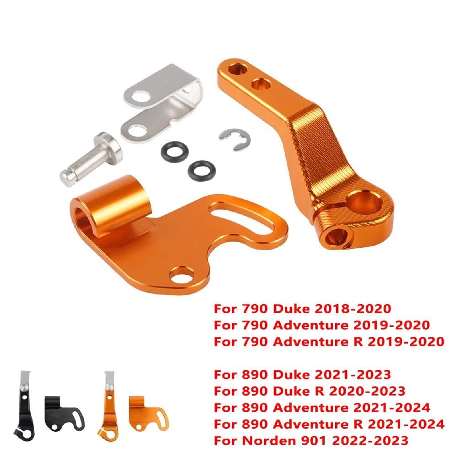 Osłona zębatki silnika Pasuje do Duke 790 890 Adventure/R Dźwignia sprzęgła Osłona czujnika biegów łańcucha zębatki
