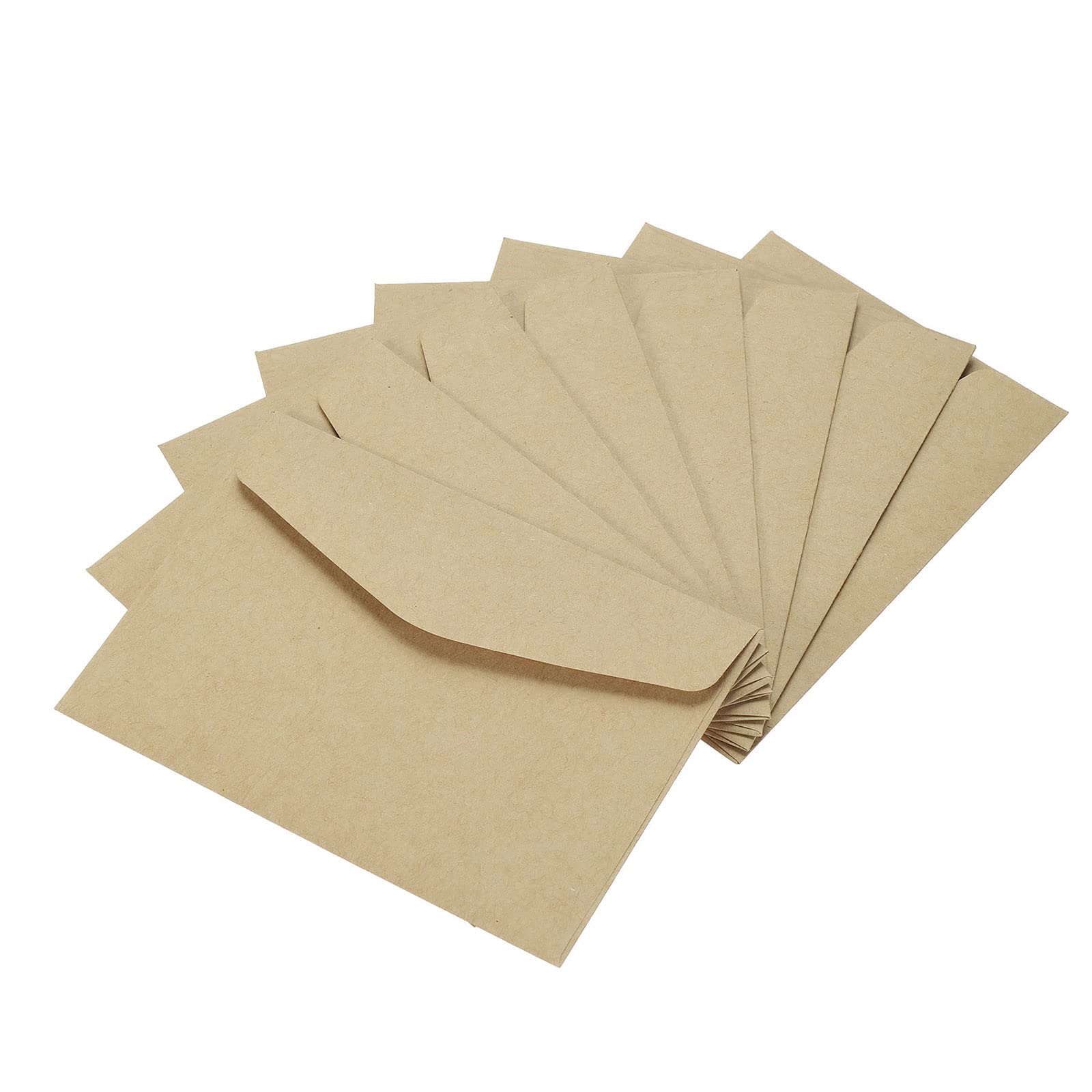 YOKIVE 100 Pack Gift Card Envelopes, Business Greeting Note, Brown