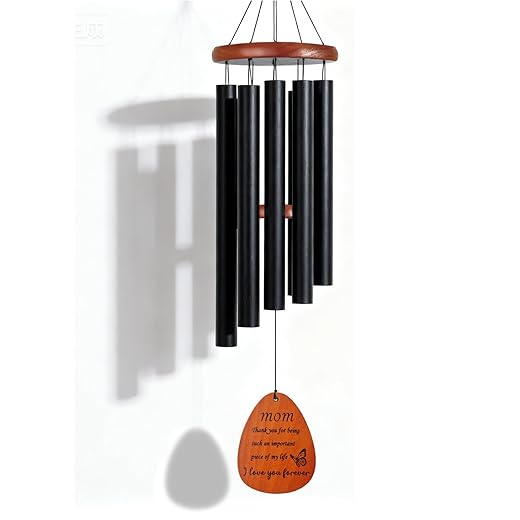 Gifts for Mom Wind Chimes, Mother Birthday Gift from Daughter Son 25'' WindChimes Moms Gift for Mothers Day Thanksgiving Christmas