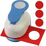 Circle Hole Punch for Craft Sizeout 1inch, Paper Punch Shapes, Craft Lever Punch Handmade Paper, Tool Circle Punch for Scrapbook, Festival Cards, DIY Arts