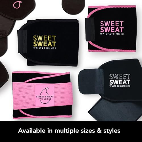 Miniatura 9 de Sports Research - Faja reductora de cintura Sweet Sweat la banda de sudoración aumenta la temperatura del estómago para reducir el peso del agua