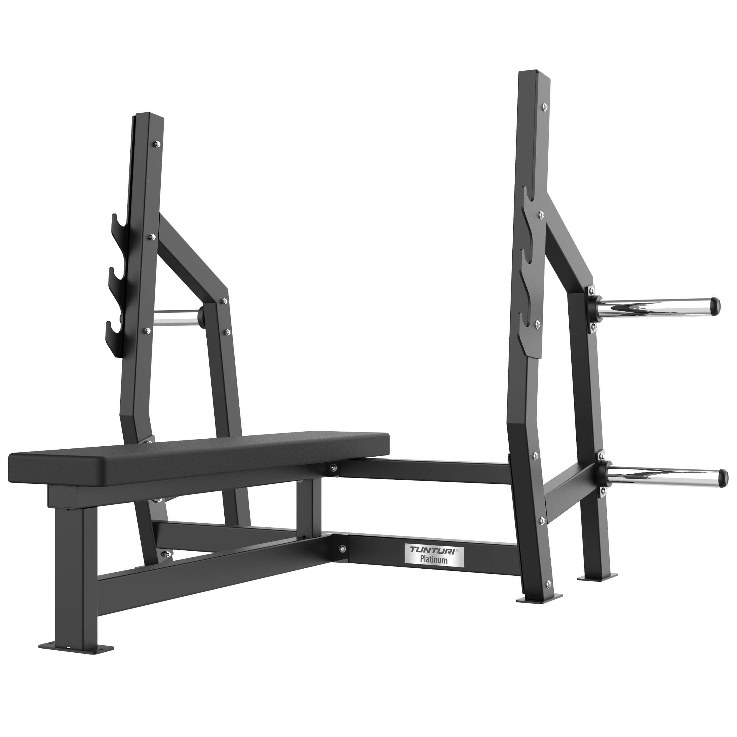 Tunturi Platinum Horizontal Bench Press Kraftstation – Fitnessgerät für Brusttraining – Homegym – V-Serie