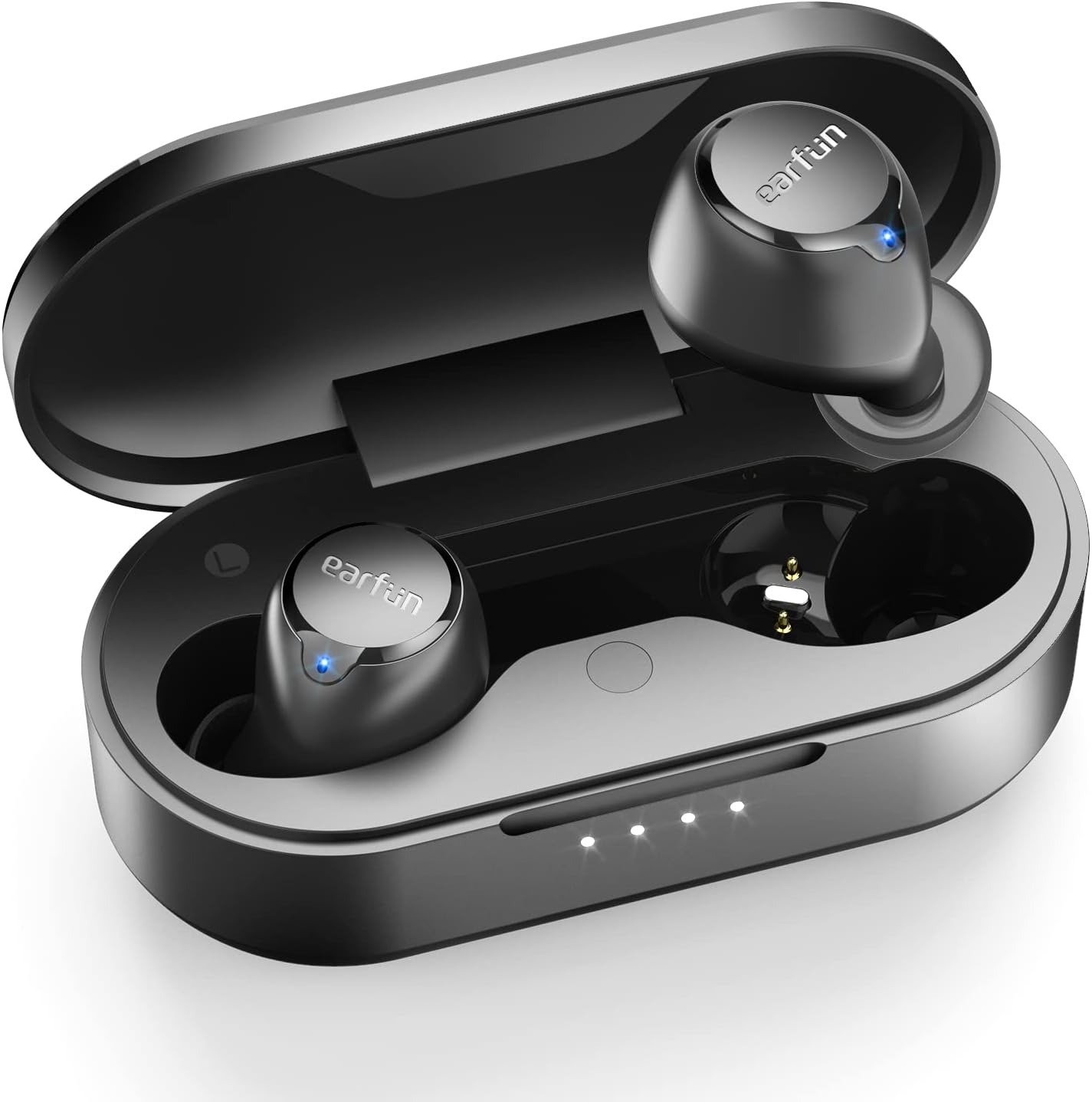 Free 1S Wireless Earbuds, 4 Mics ENC Bluetooth Earbuds for Clear Call, 7mm Composite Drivers, Powerful Sound, App for Custom EQ, Sweatshield™ IPX7 Waterproof, Wireless Charging, Game Mode, 30H