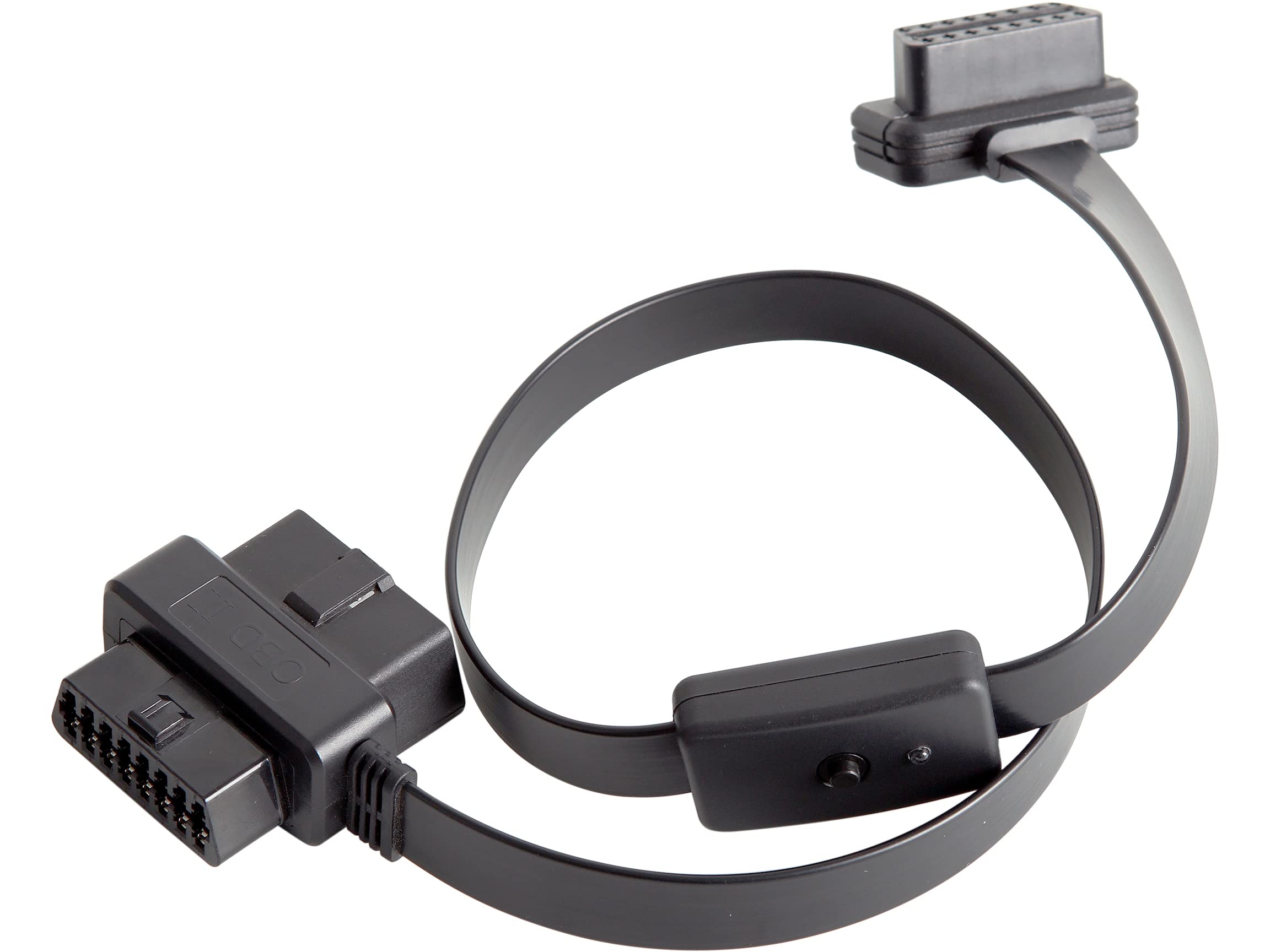Câble D'extension OBD2 - DILWE - 16 Broches - Adaptateur 1 En 2