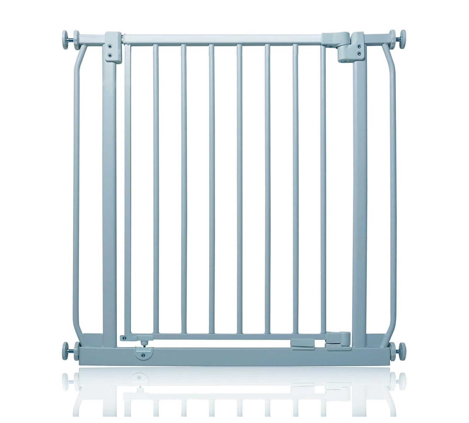 Safetots Elite Pressure Narrow Safety Gate, 65.5cm - 74.5cm, Matt White, Narrow Pressure Fit Stair Gate, Baby Gate for Doors Hallways and Spaces, Safety Barrier, Easy Installation — view 45