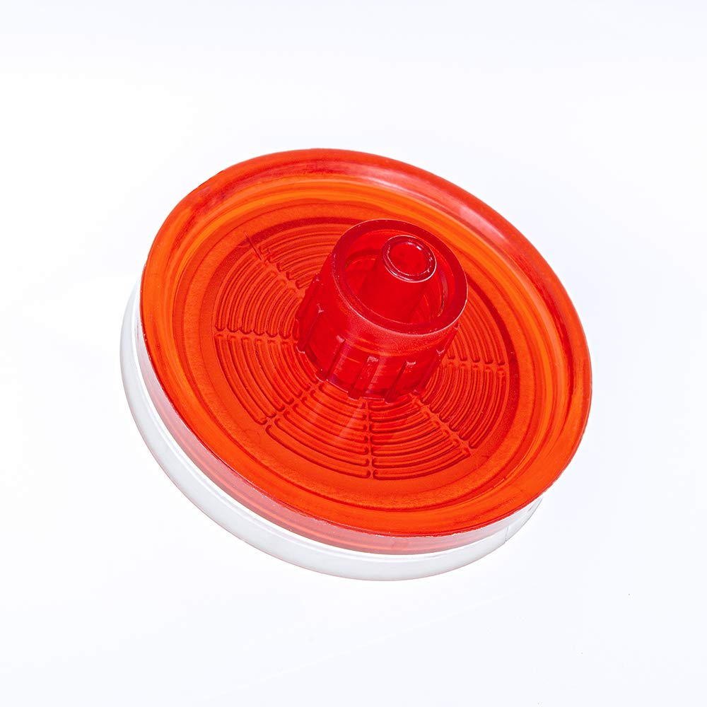 GVS Filtertechnologie, Spritzenfilter, ABLUO, 33 mm, CA-Membran, 1,20 µm, Acrylgehäuse, Rot, 100 Stück