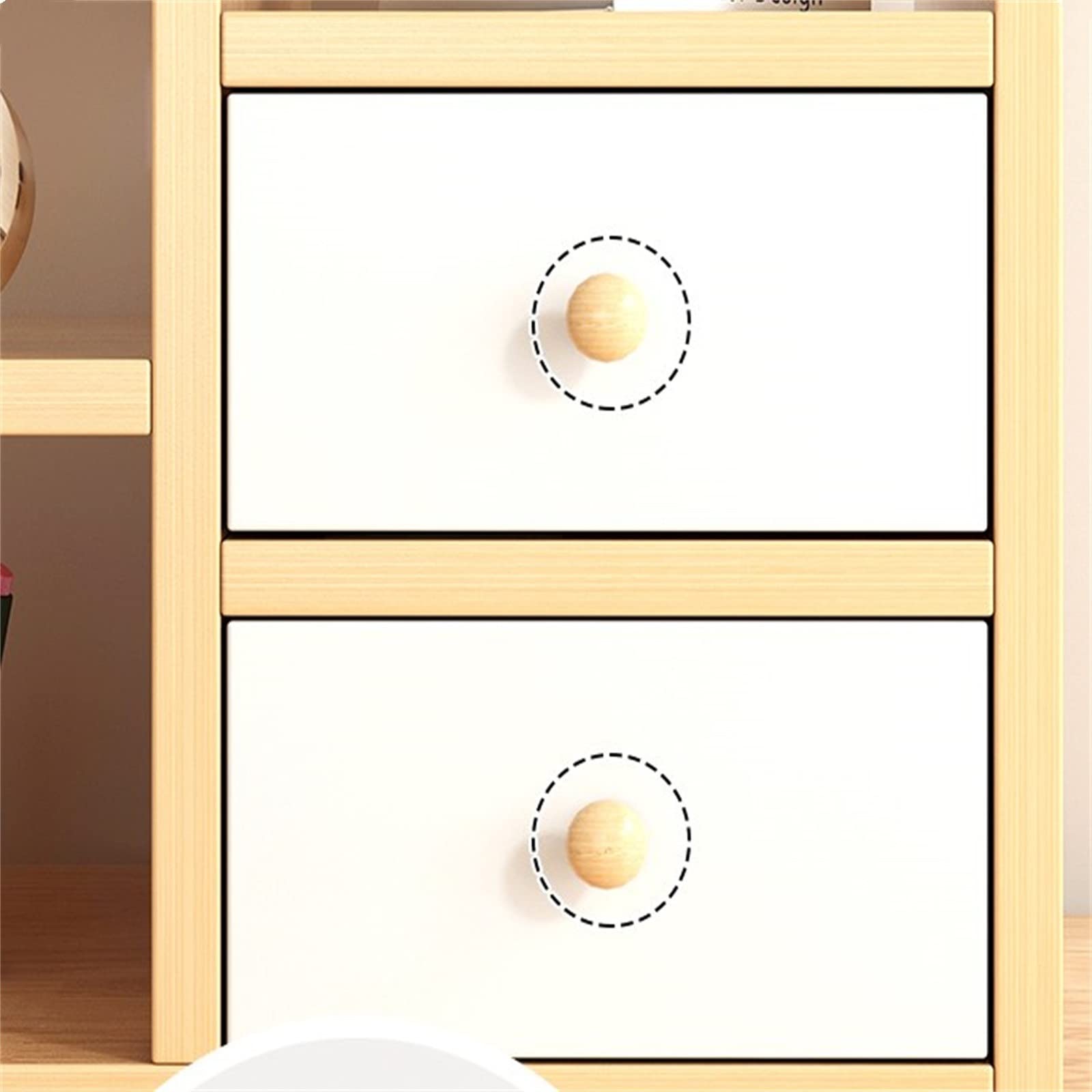 Amazon｜小物 収納棚 シンプルな小さな本棚のラックカウンタートップの